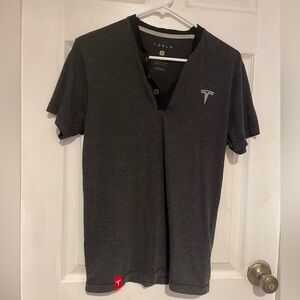Tesla Men's Dark Gray Shirt